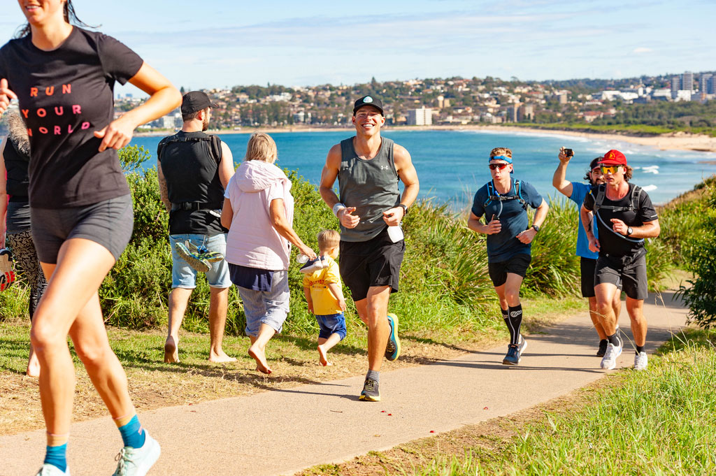 100km group of runners